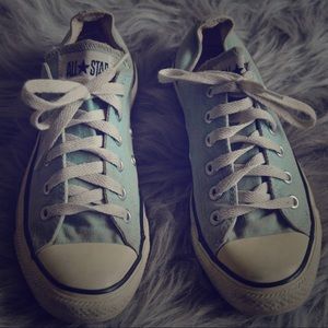 Light blue chucks